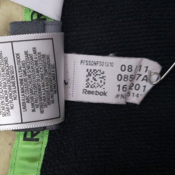 Reebok NHL Center Ice Men's Size Med. Full Zip Pittsburg Penguins Black Hoodie - Picture 5 of 15